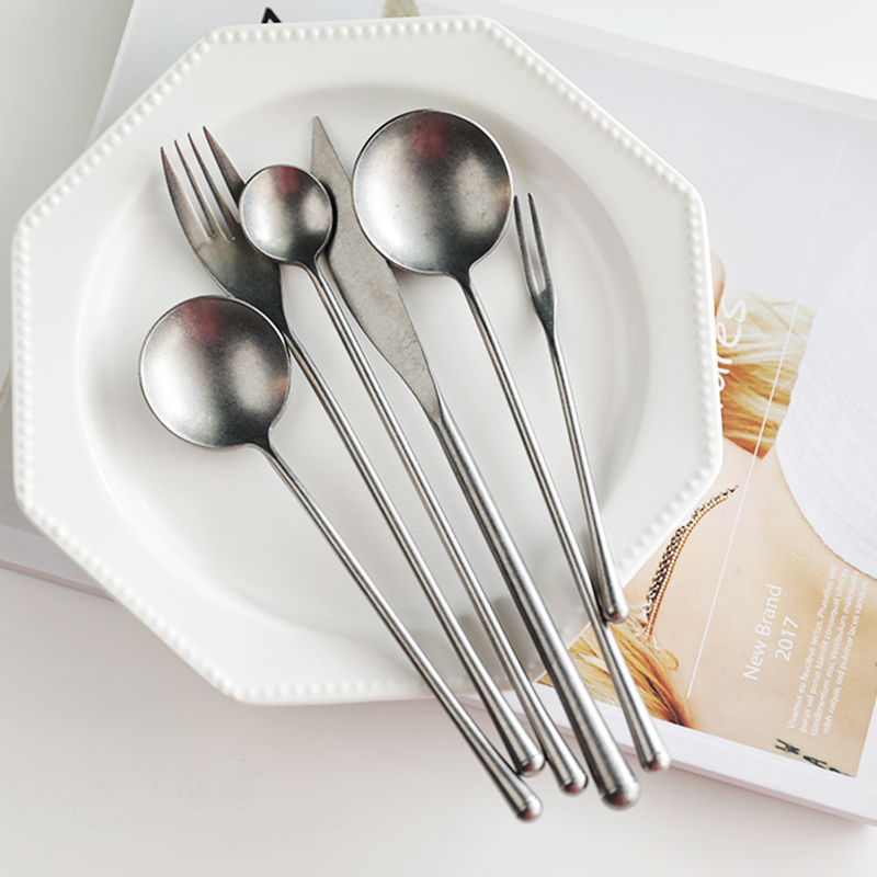 Retro 304 Stainless Steel Cutl - Vintage Collectible Spoons ulasan dan harga