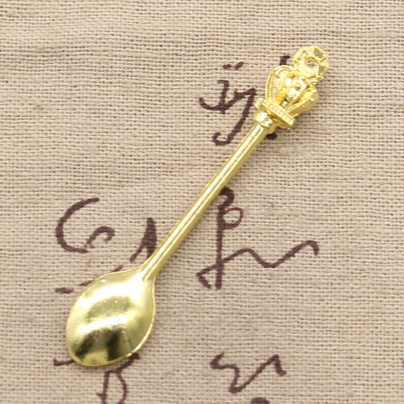 8pcs Charms Kitchen Spoon Crow - Vintage Collectible Spoons ulasan dan harga