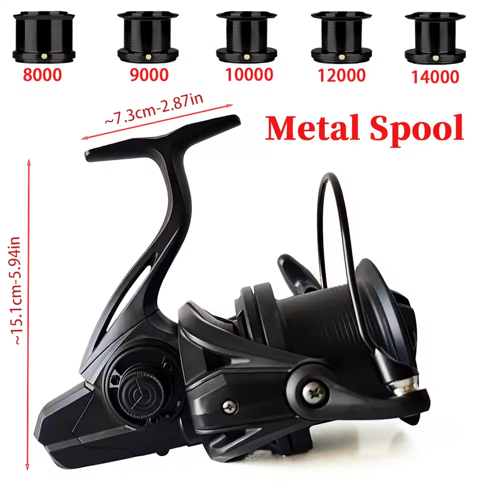 M Big Spinning Fishing Reels 8 - Developing Tank Reel ulasan dan harga